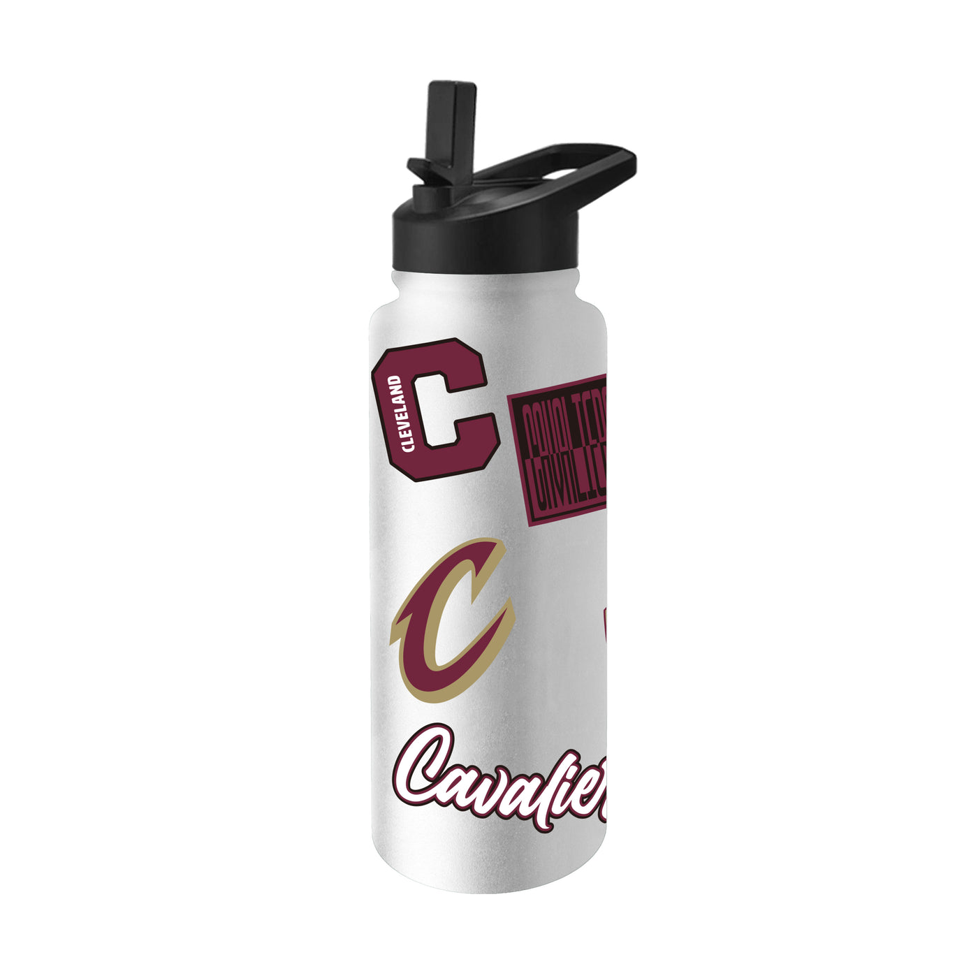 Cleveland Cavaliers 34oz White Dreamweave Quencher Bottle