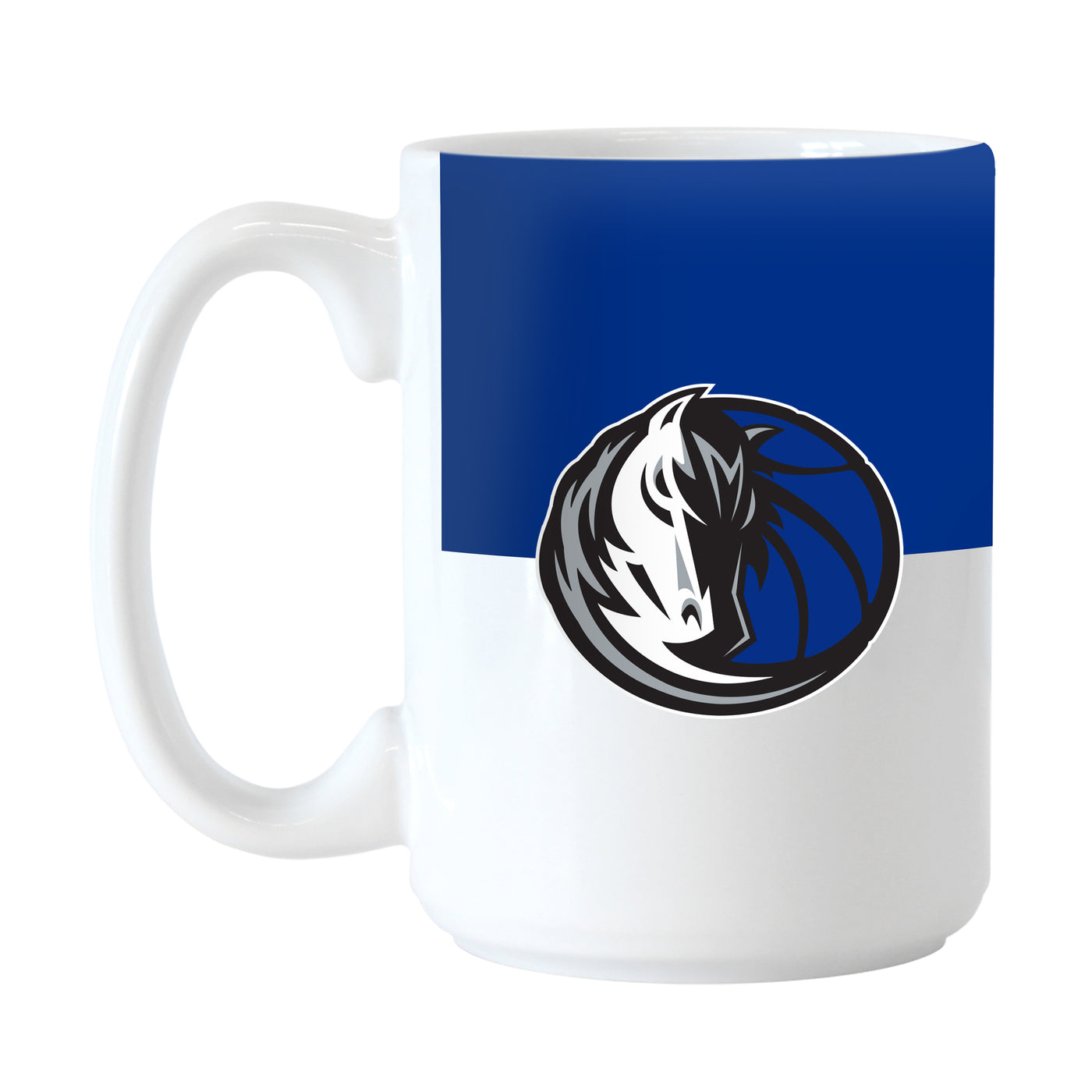 Dallas Mavericks Color Block 15 oz Sublimated Mug
