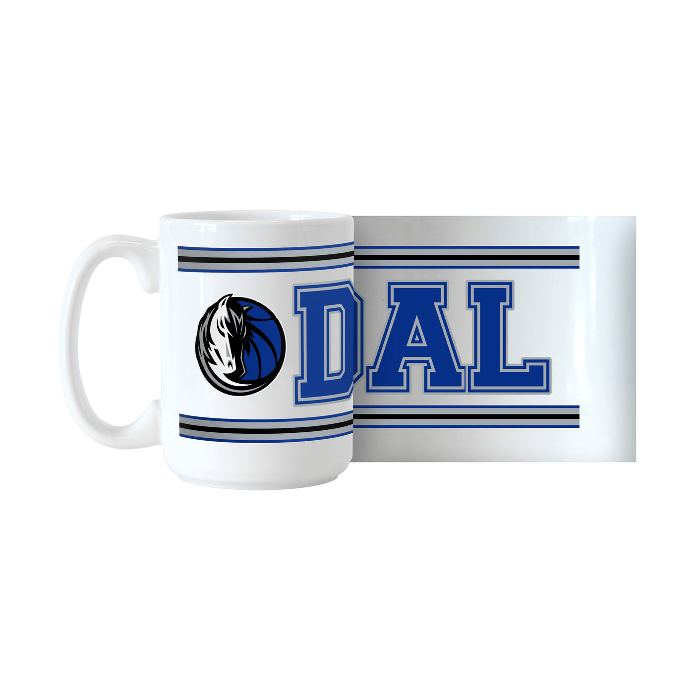 Dallas Mavericks 15oz Overtime Stripe Sublimated Mug