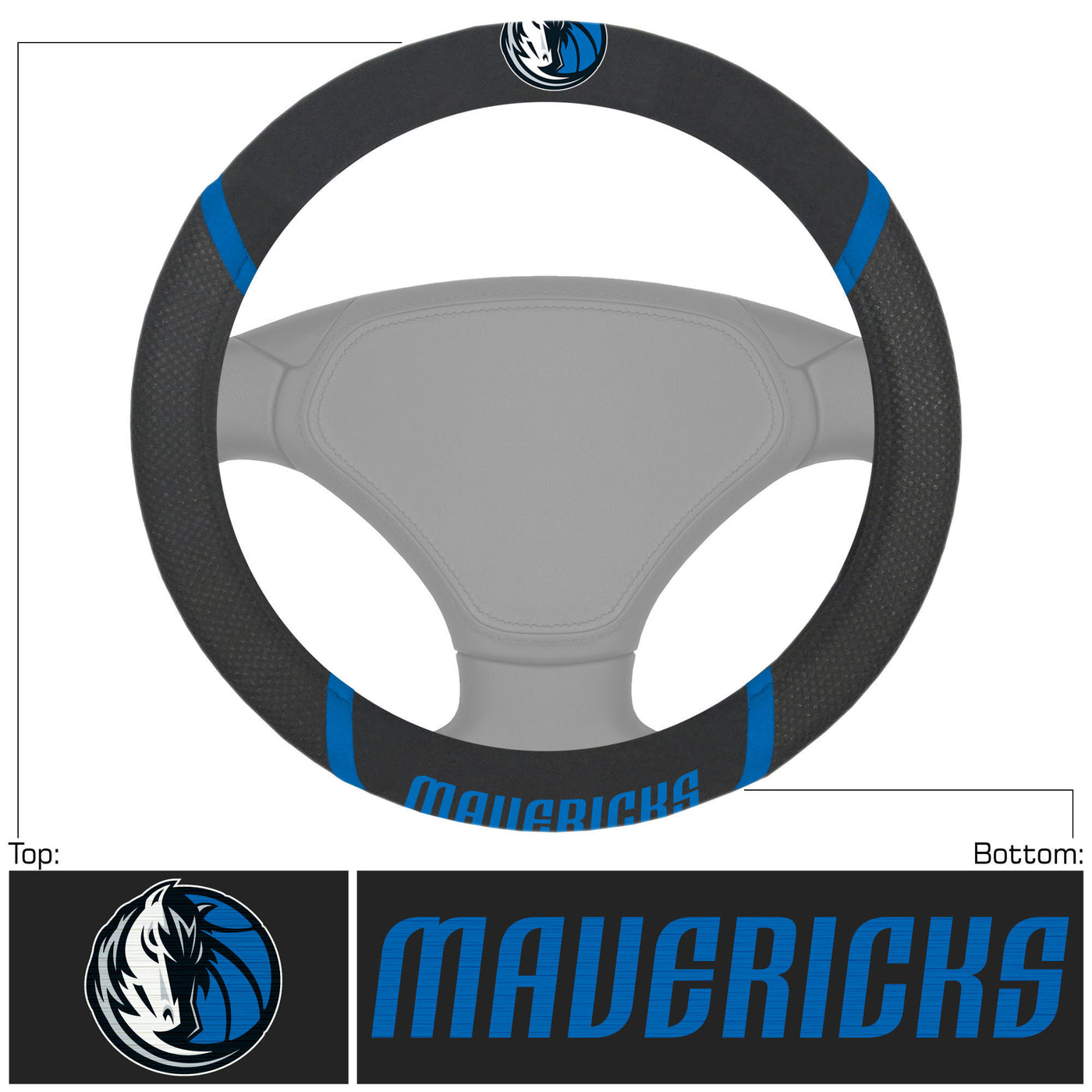 NBA - Dallas Mavericks Steering Wheel Cover