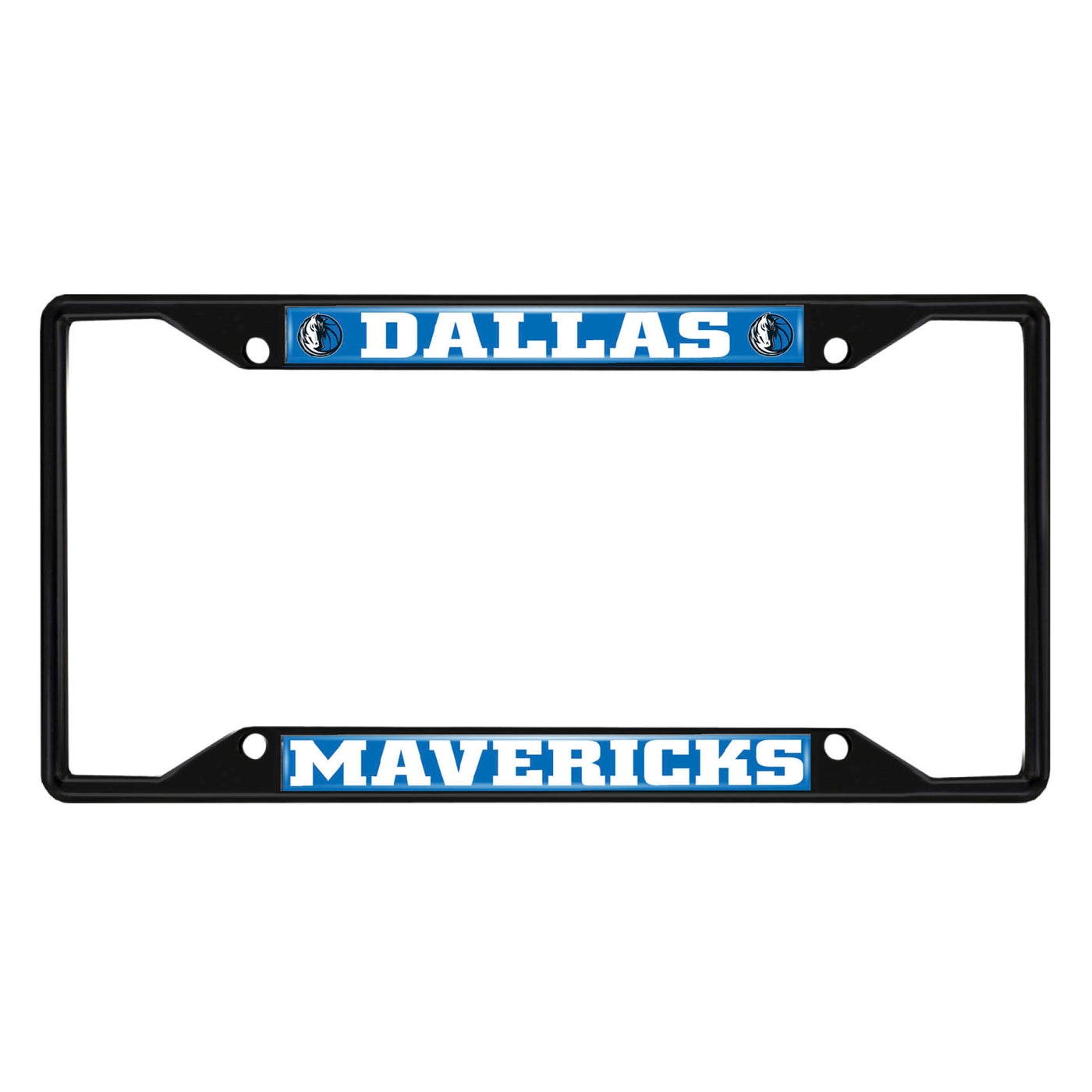 NBA - Dallas Mavericks Black License Plate Frame