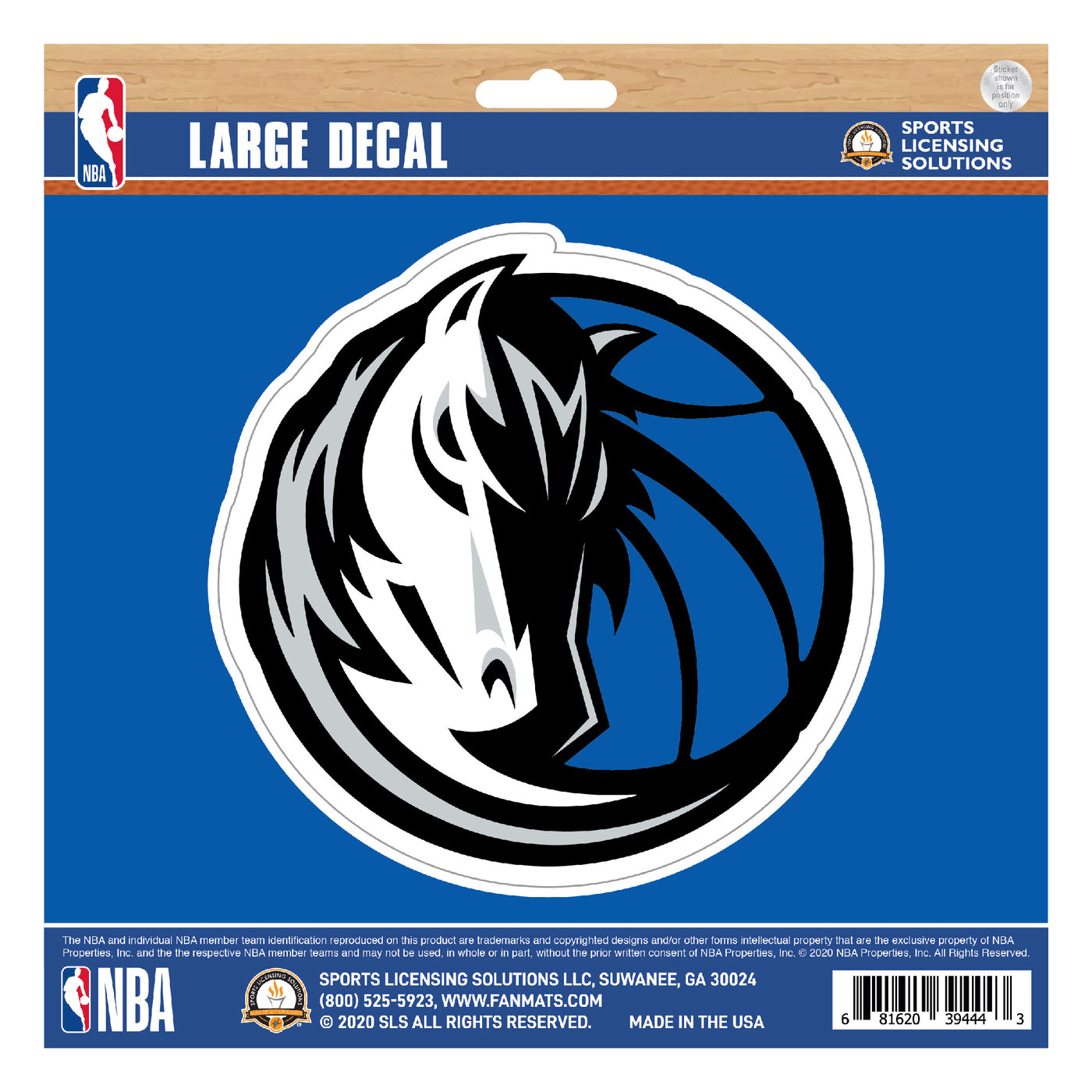 NBA - Dallas Mavericks Large Decal