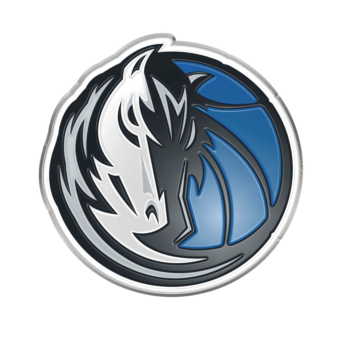 NBA - Dallas Mavericks Embossed Color Emblem