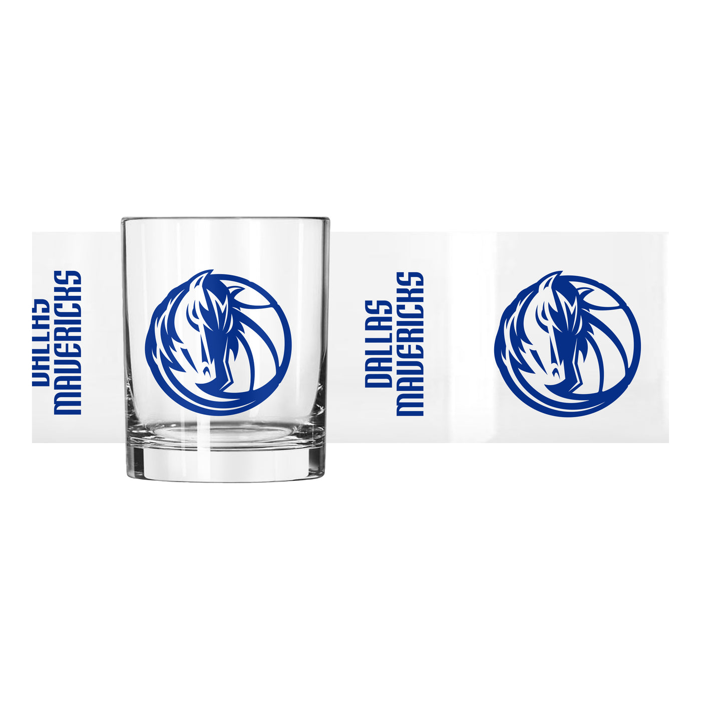 Dallas Mavericks 14oz Gameday Rocks Glass