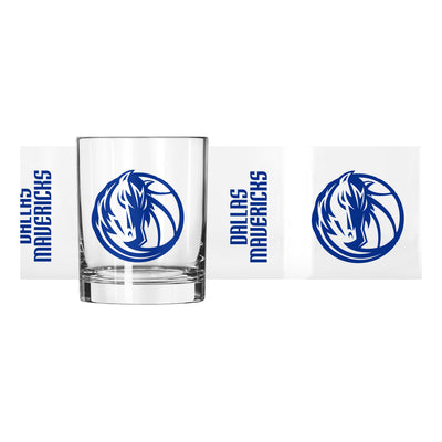 Dallas Mavericks 14oz Gameday Rocks Glass