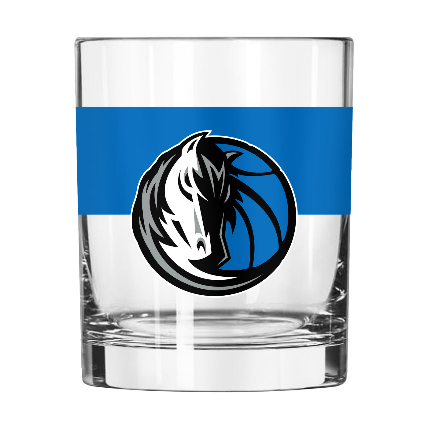 Dallas Mavericks 14oz Colorblock Rocks Glass - Logo Brands