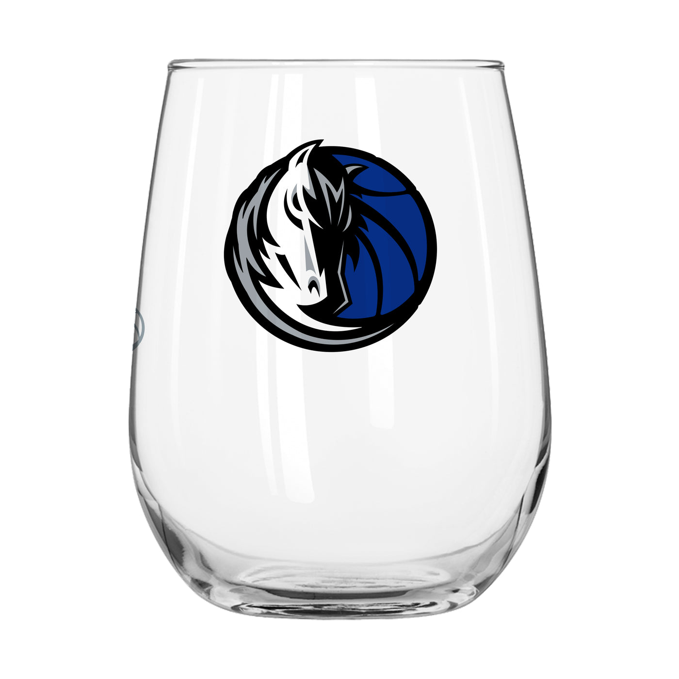 Dallas Mavericks 16oz Satin Etch Curved Beverage Glass