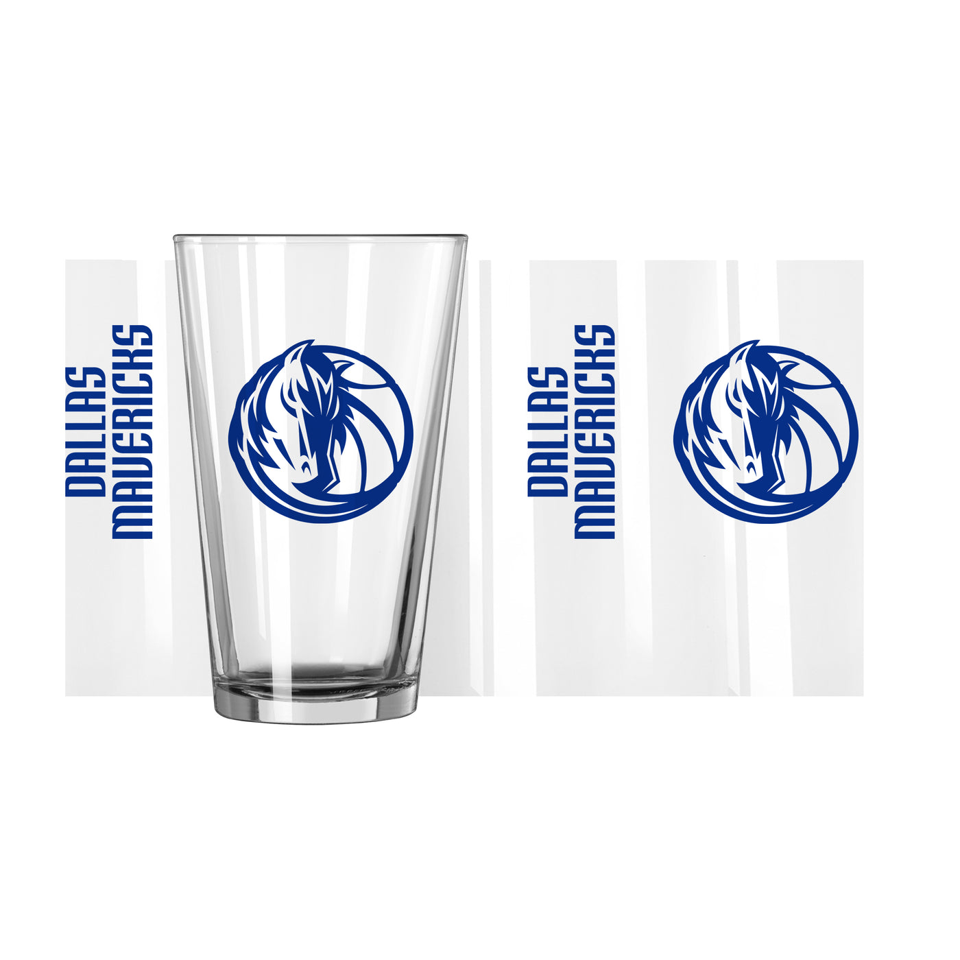 Dallas Mavericks 16oz Gameday Pint Glass - Logo Brands