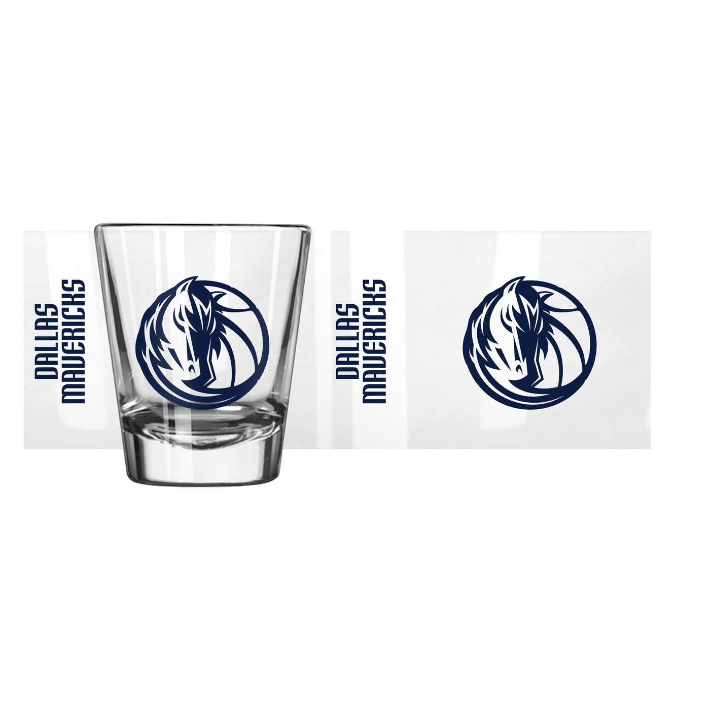Dallas Mavericks Navy 2oz Gameday Shot Glass