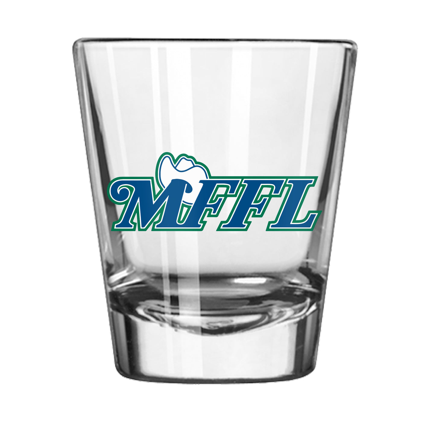 Dallas Mavericks 2oz Vintage Slogan Shot Glass - Logo Brands