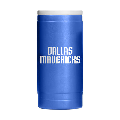 Dallas Mavericks Flipside Powder Coat Slim Can Coolie - Logo Brands
