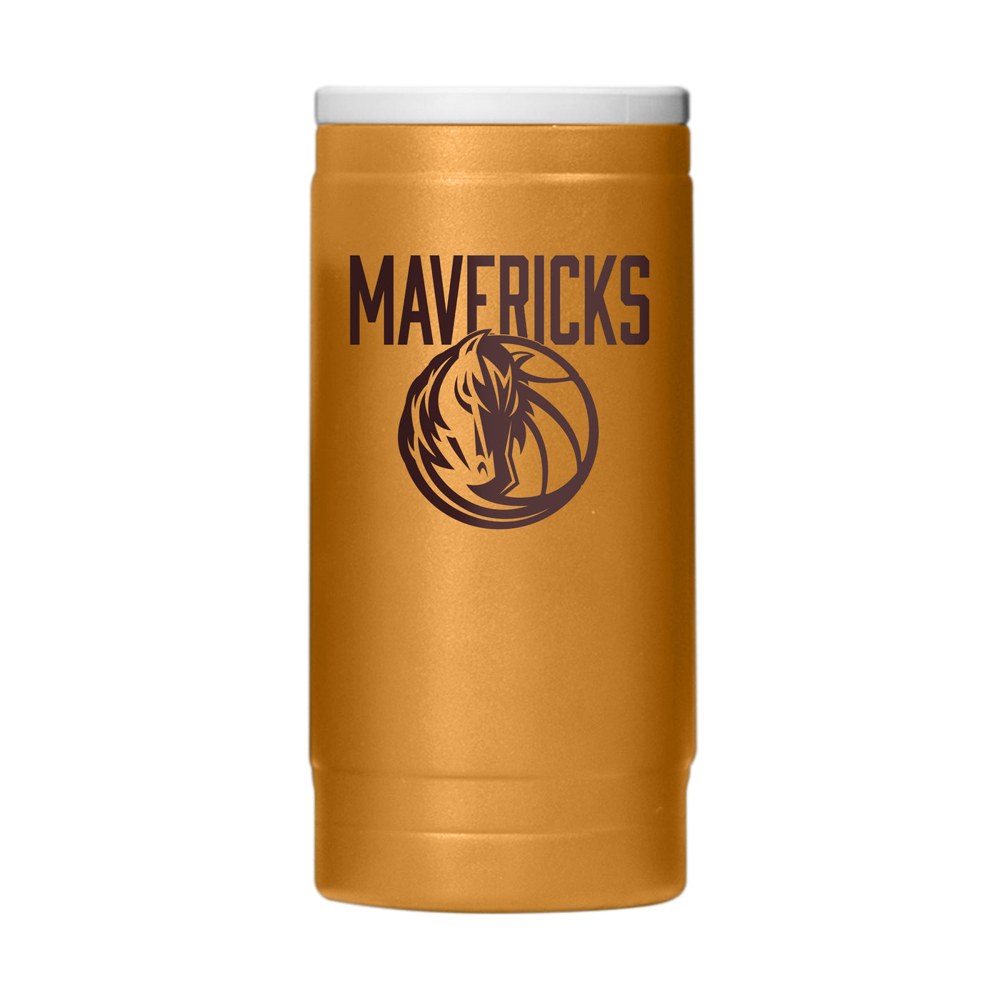 Dallas Mavericks  Huddle Powder Coat Slim Can Coolie
