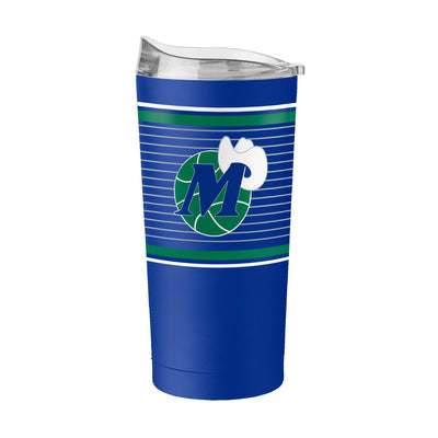 Dallas Mavericks 20oz Retro Stripe Powder Coat Tumbler