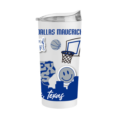 Dallas Mavericks 20oz Native Powder Coat Tumbler