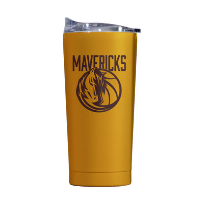Dallas Mavericks 20oz Huddle Powder Coat Tumbler - Logo Brands