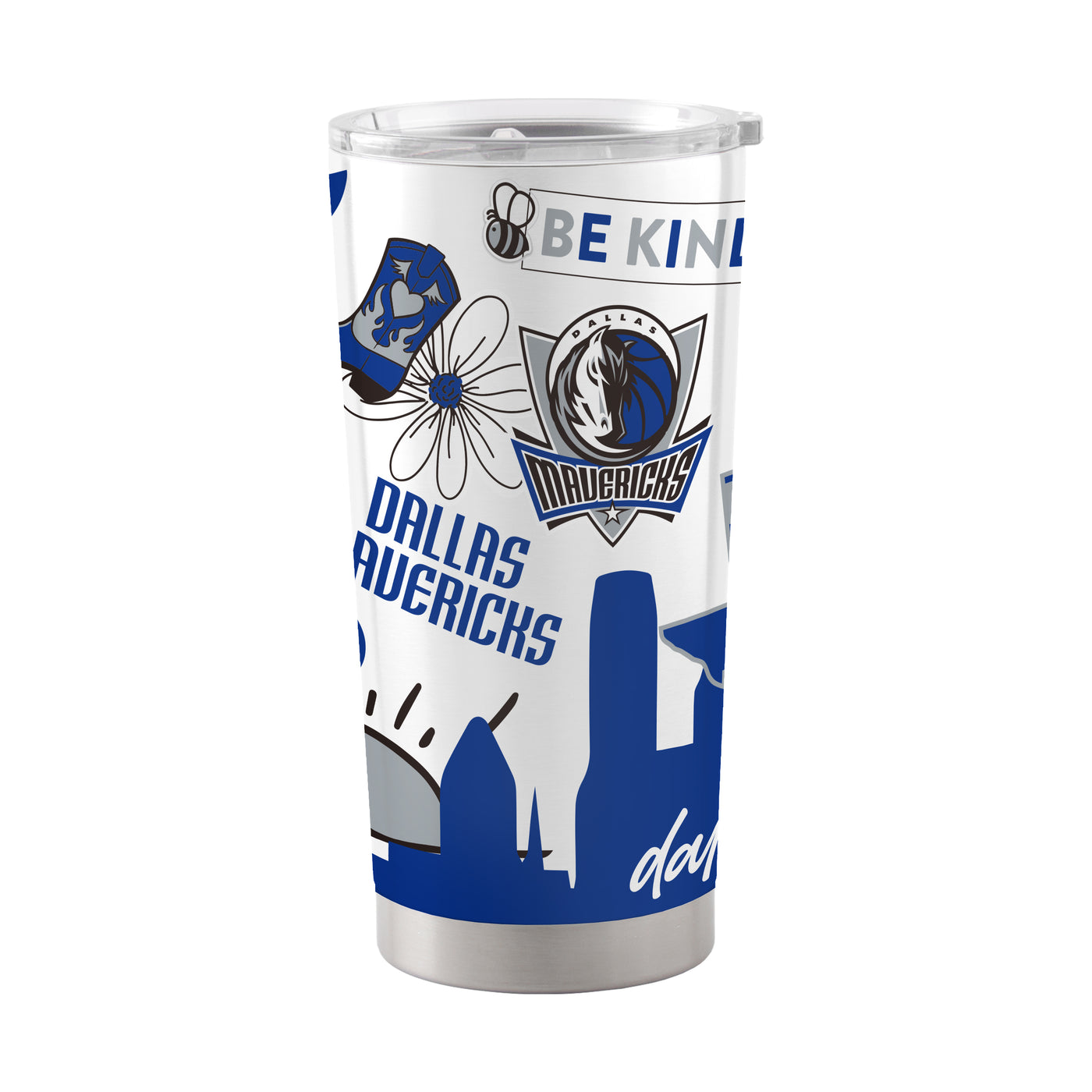 Dallas Mavericks 20oz Native Stainless Tumbler