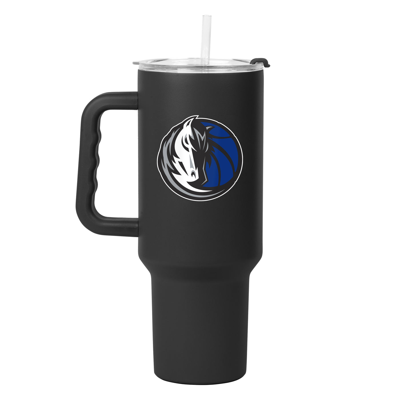 Dallas Mavericks Black 40oz Flipside Powder Coat Tumbler