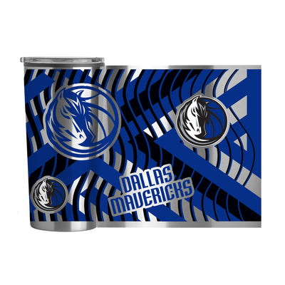 Dallas Mavericks Flex 20oz Plastic Wall Stainless Tumbler