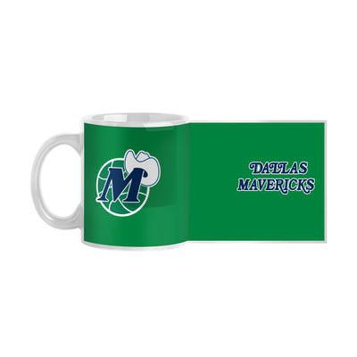 Dallas Mavericks Vintage 11oz Flipside Sublimated Mug