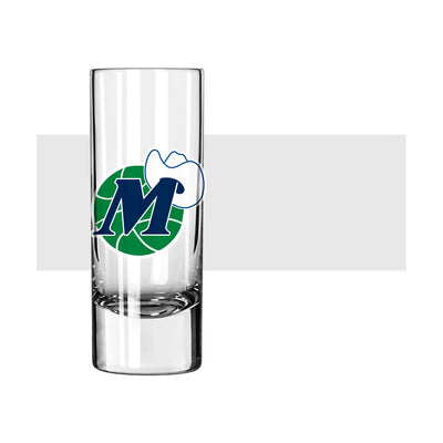 Dallas Mavericks Vintage 2.5oz Swagger Glass Shooter