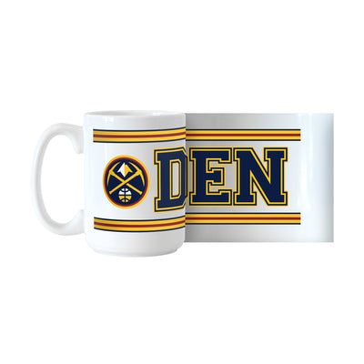 Denver Nuggets 15oz Overtime Stripe Sublimated Mug