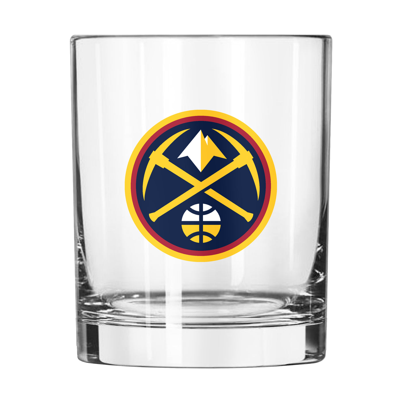 Denver Nuggets 14oz Letterman Rocks Glass