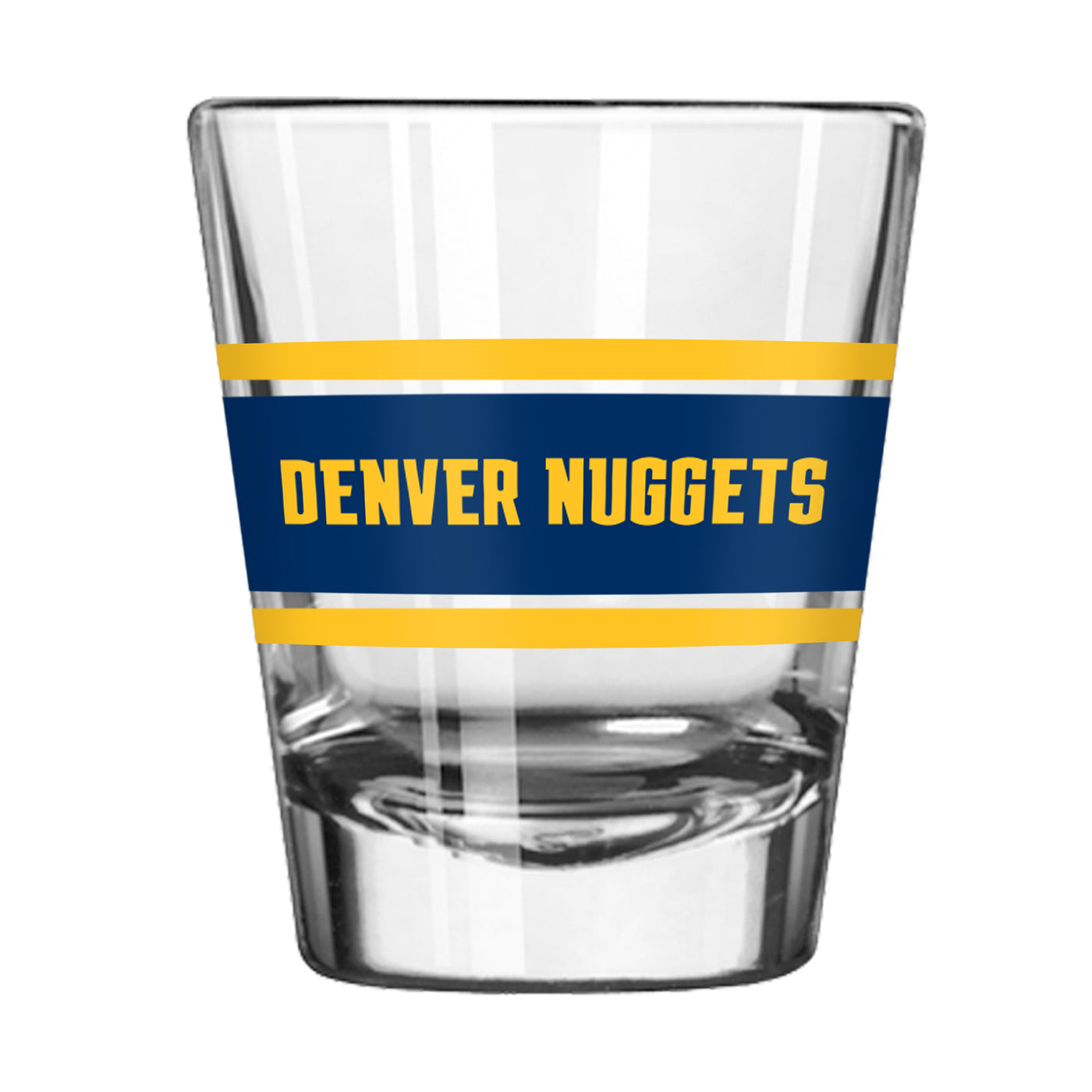 Denver Nuggets 2oz Stripe Shot Glass