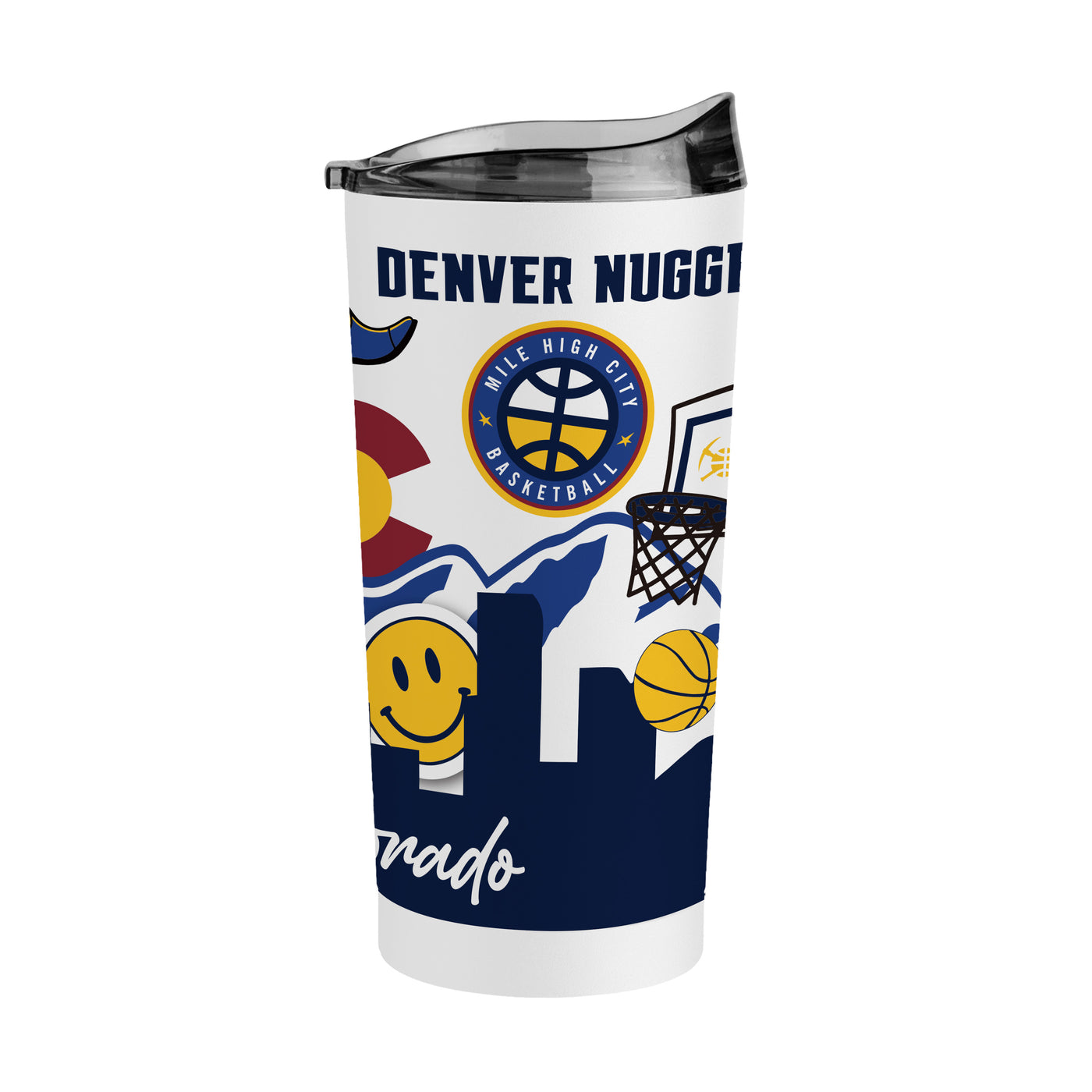 Denver Nuggets 20oz Native Powder Coat Tumbler