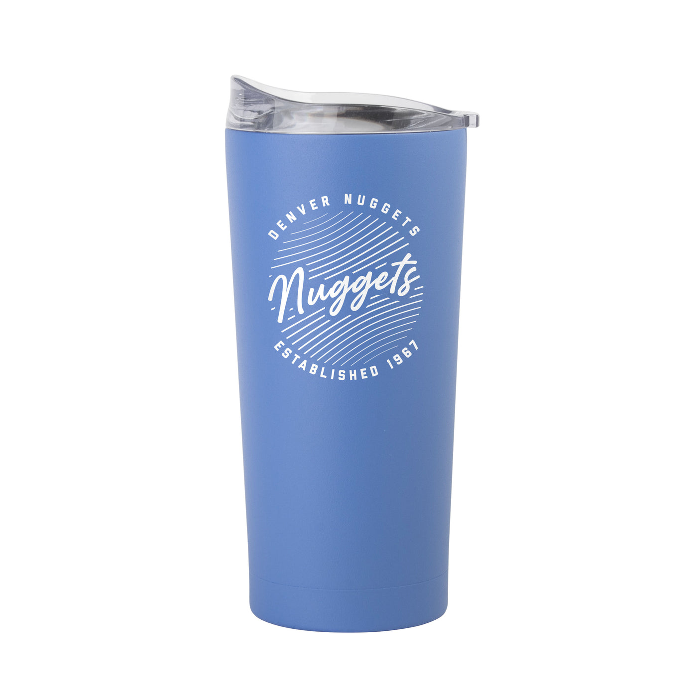 Denver Nuggets 20oz Retro Script Arctic Powder Coat Tumbler