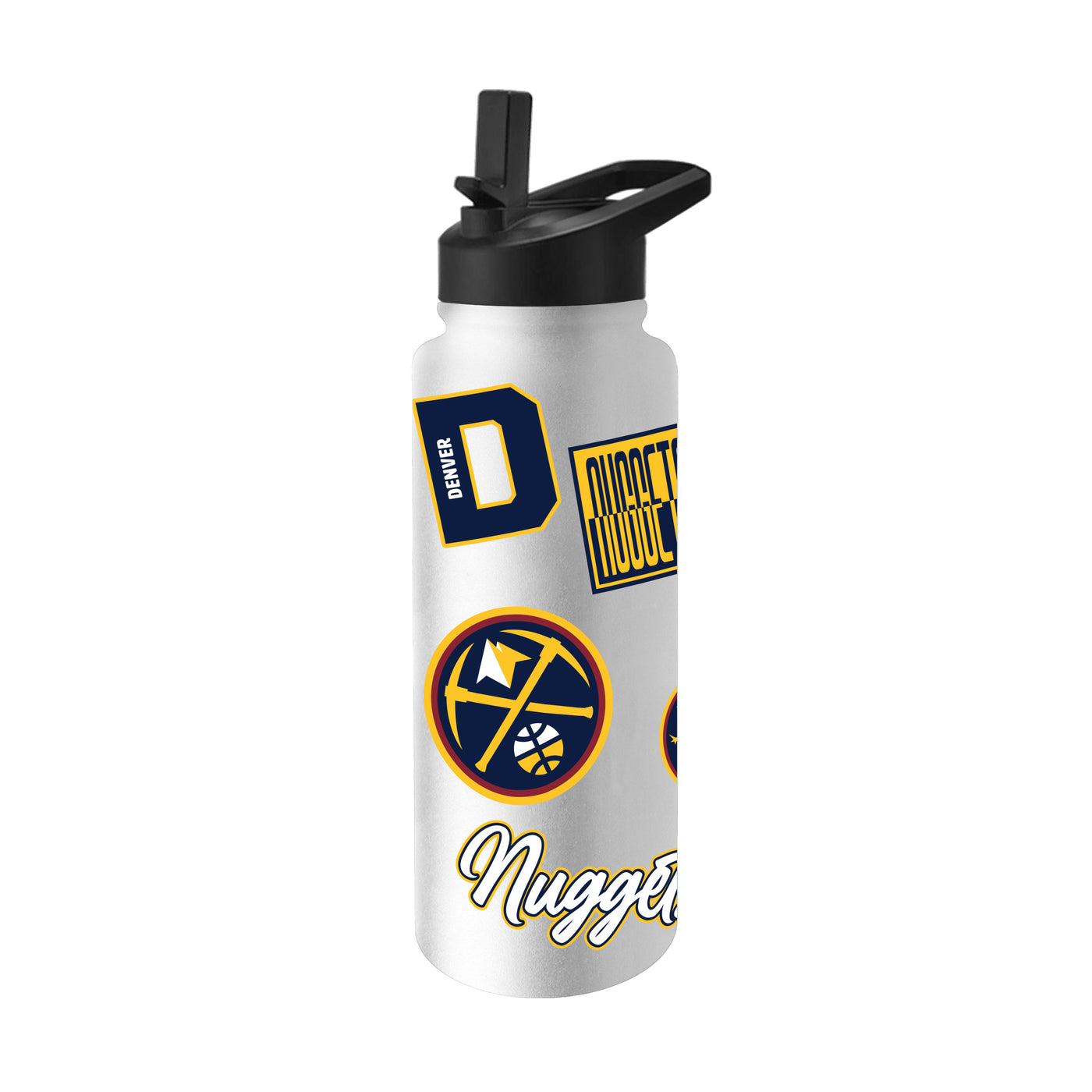 Denver Nuggets 34oz White Dreamweave Quencher Bottle