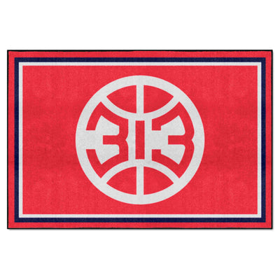 NBA - Detroit Pistons 5x8 Rug