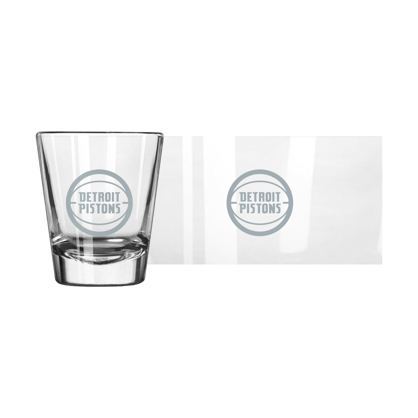 Detroit Pistons 2oz Frost Shot Glass