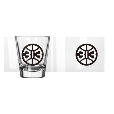 Detroit Pistons 313 2oz Shot Glass