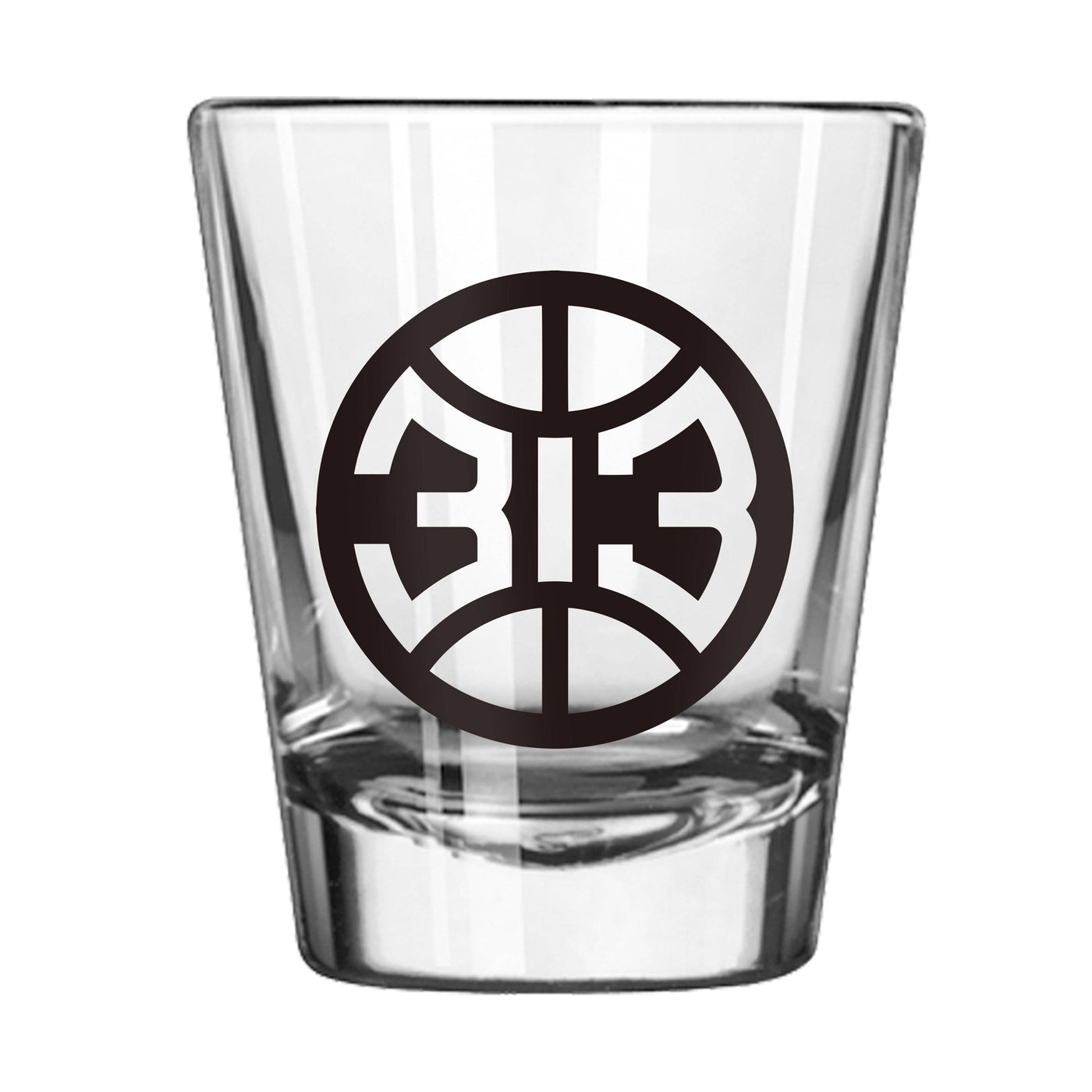 Detroit Pistons 313 2oz Shot Glass