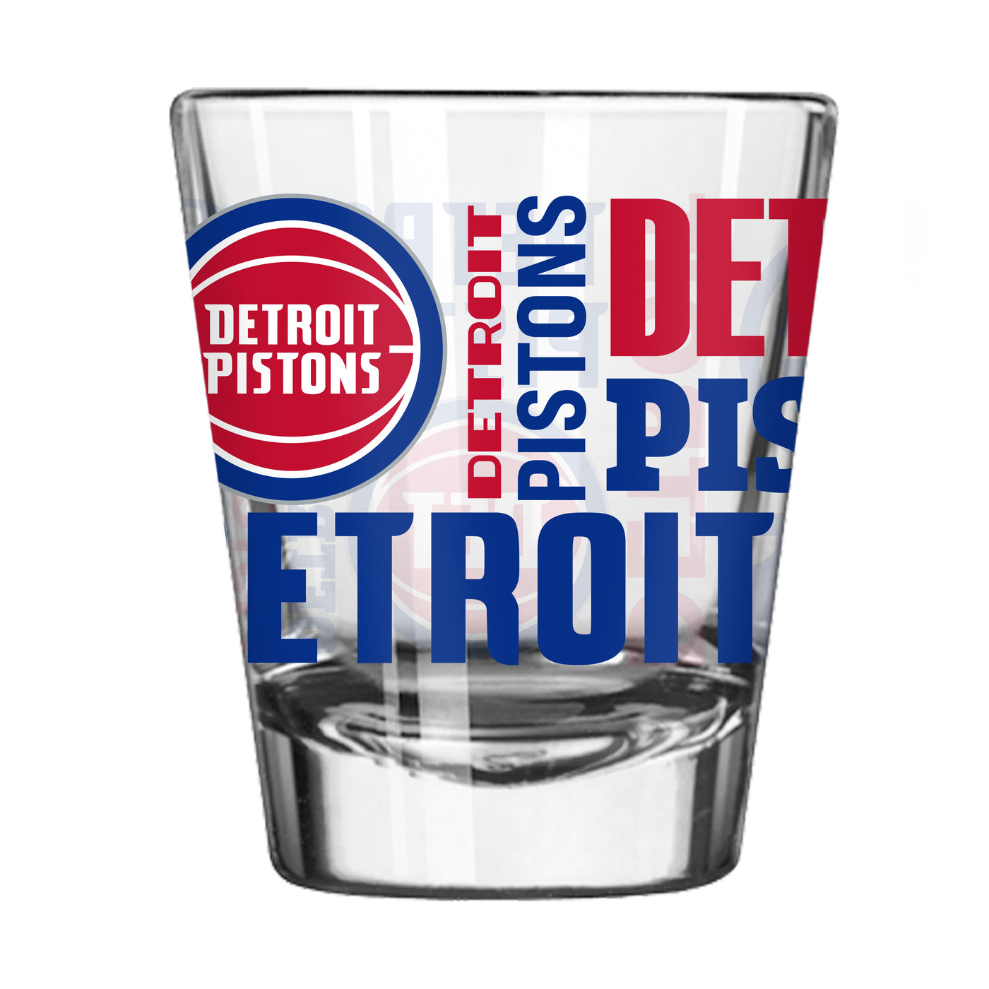 Detroit Pistons 2oz Spirit Shot Glass