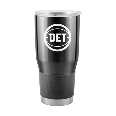 Detroit Pistons 313 Black 30oz Stainless Steel Tumbler