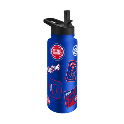 Detroit Pistons 34oz Dreamweave Quencher Bottle