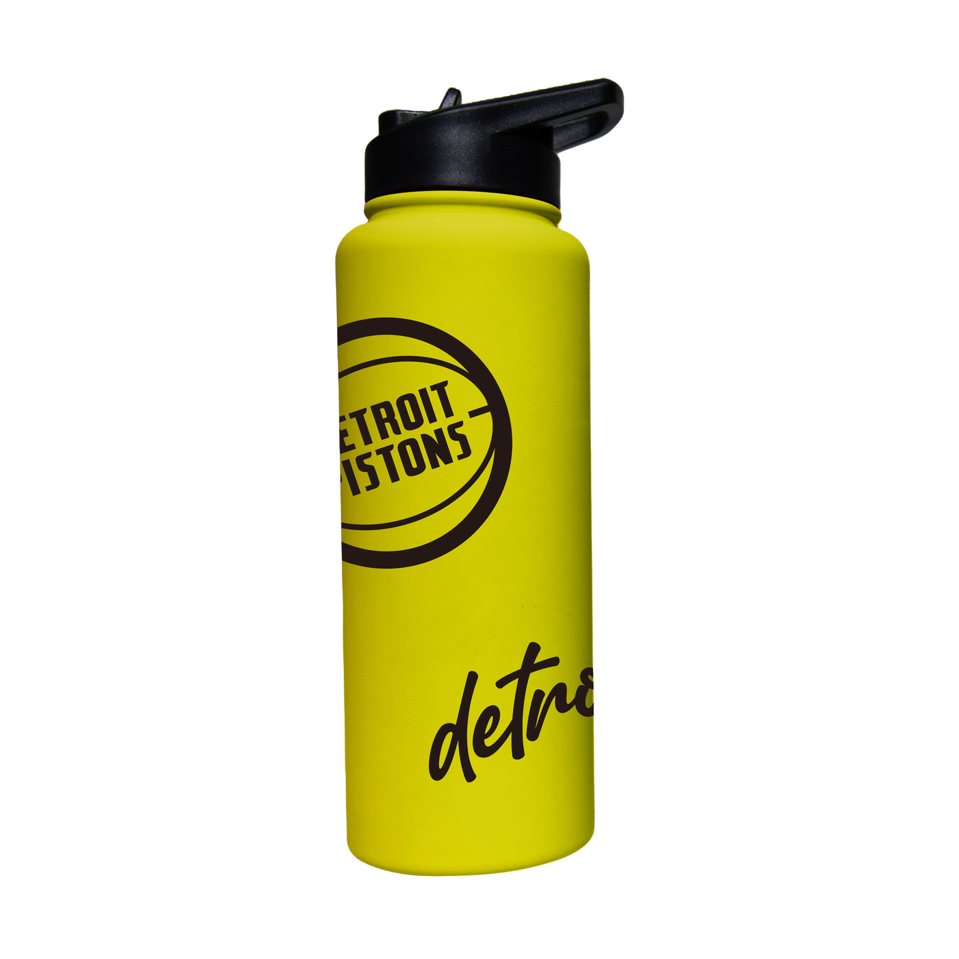 Detroit Pistons 34oz Cru Bold Soft Touch Quencher - Logo Brands