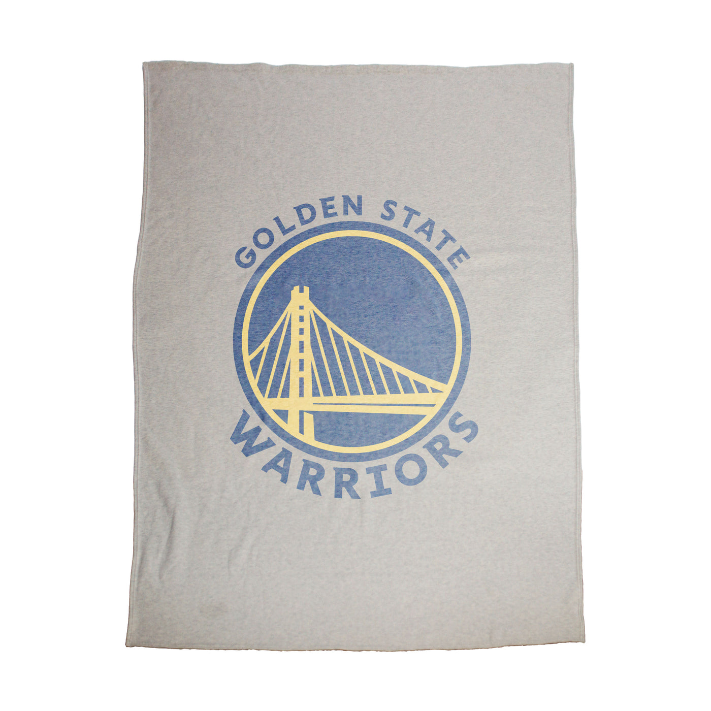 Golden State Warriors Oversized Logo Sublimated Sweatshirt Blanket