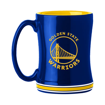 Golden State Warriors 14oz Relief Mug