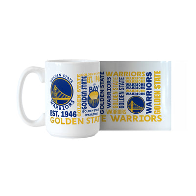 Golden State Warriors 15oz Spirit Sublimated Mug