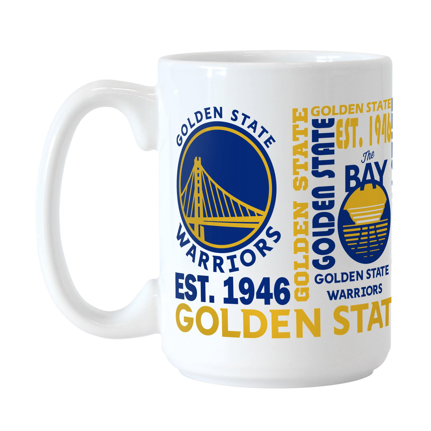 Golden State Warriors 15oz Spirit Sublimated Mug