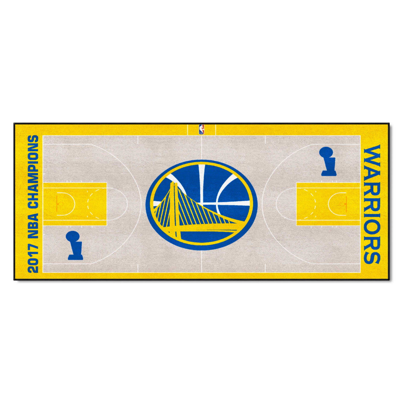 NBA - Golden State Warriors 2016-17  NBA Court Runner