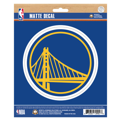 NBA - Golden State Warriors Matte Decal
