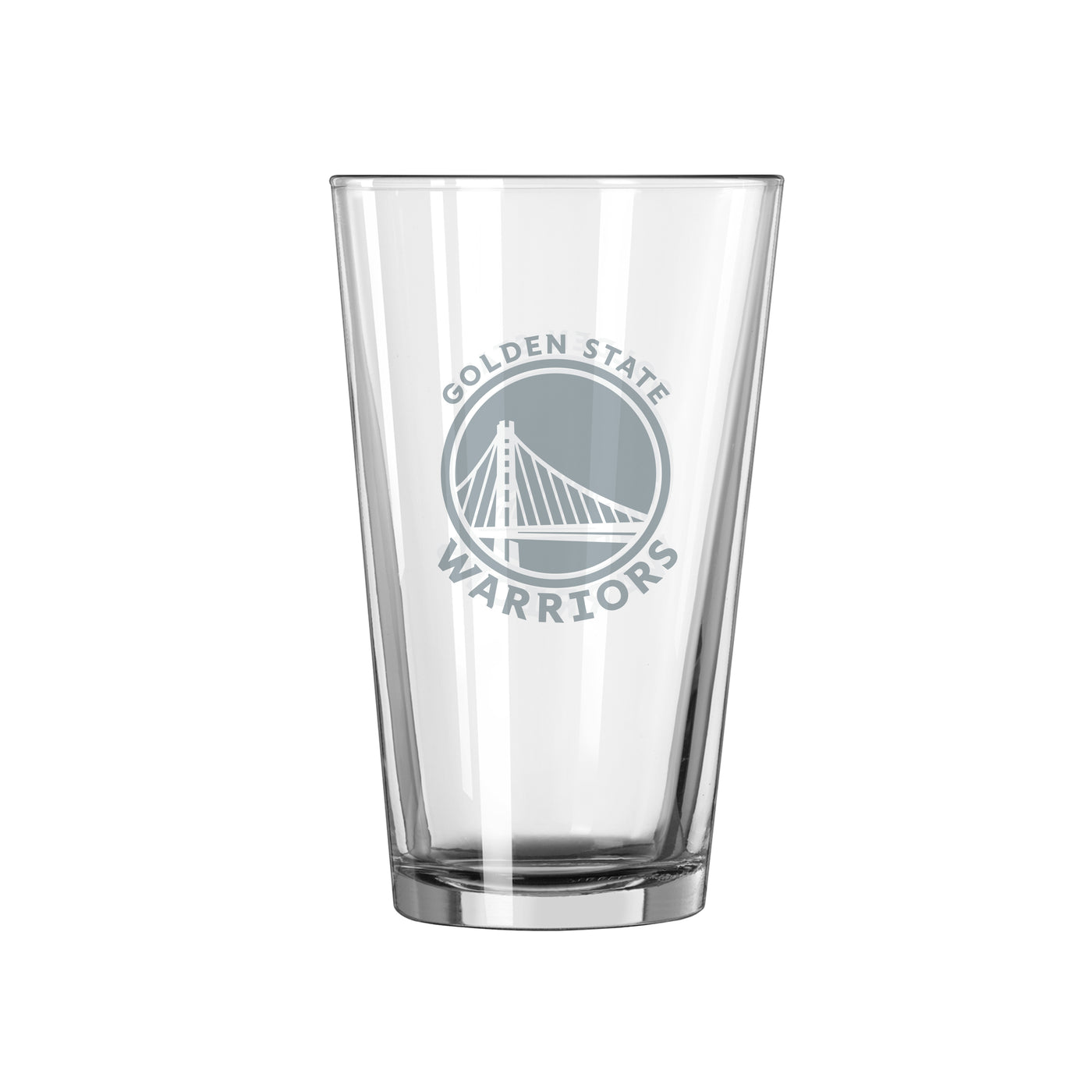Golden State Warriors 16oz Frost Pint Glass