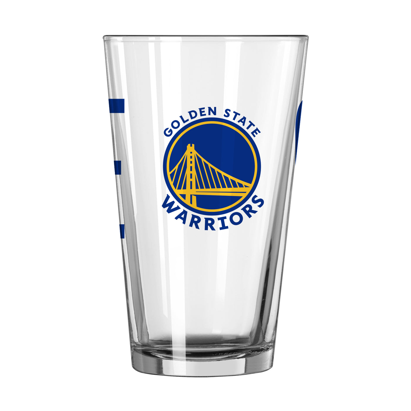 Golden State Warriors 16oz Overtime Pint Glass