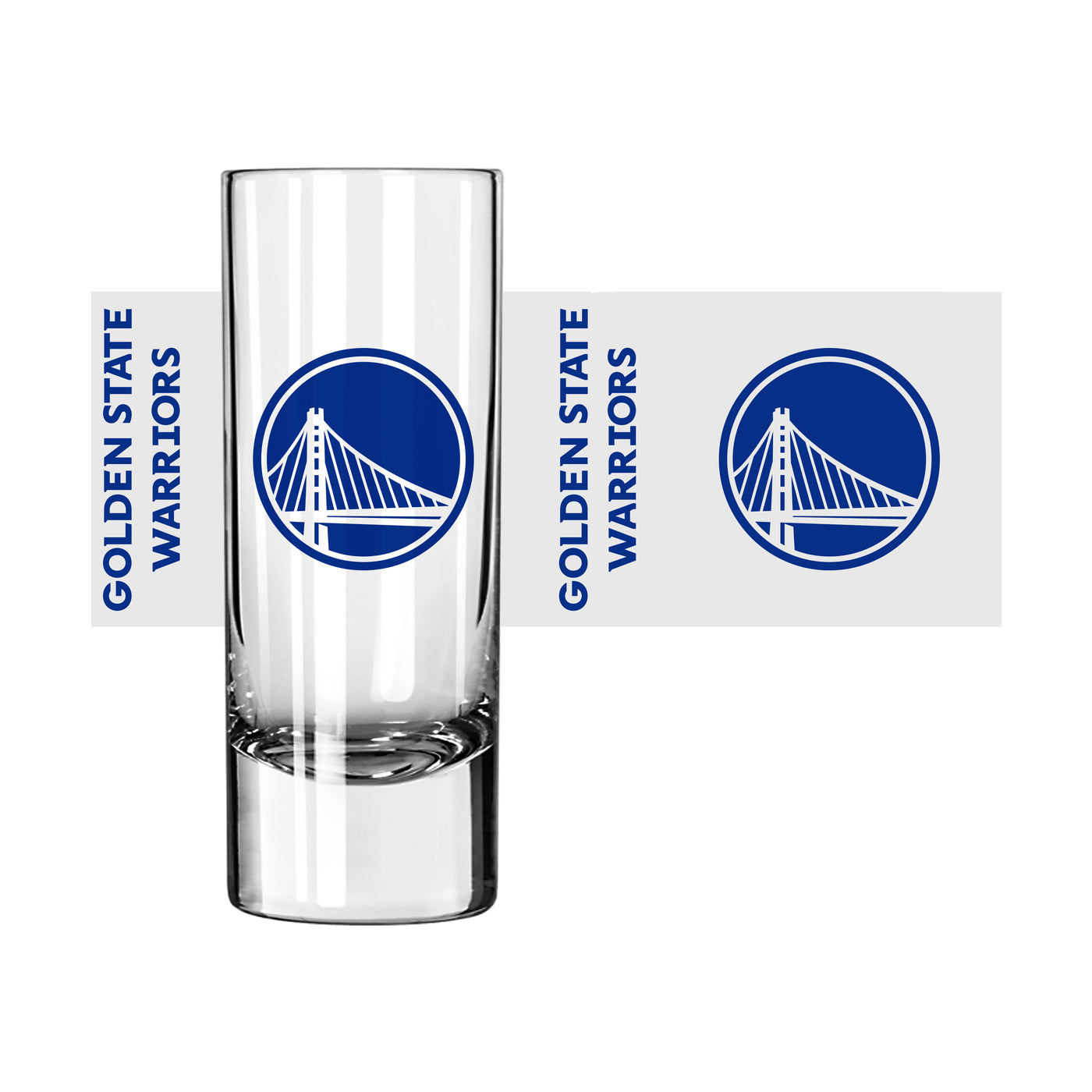 Golden State Warriors 2.5oz Gameday Shooter Glass