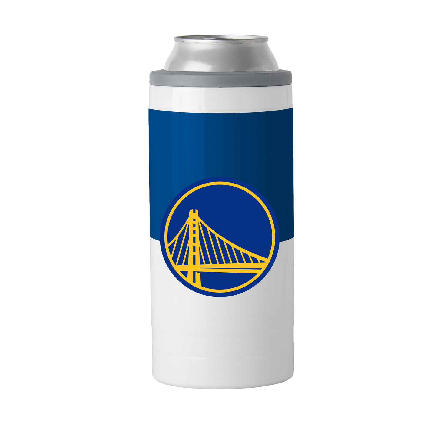 Golden State Warriors Colorblock 12oz Slim Can Coolie