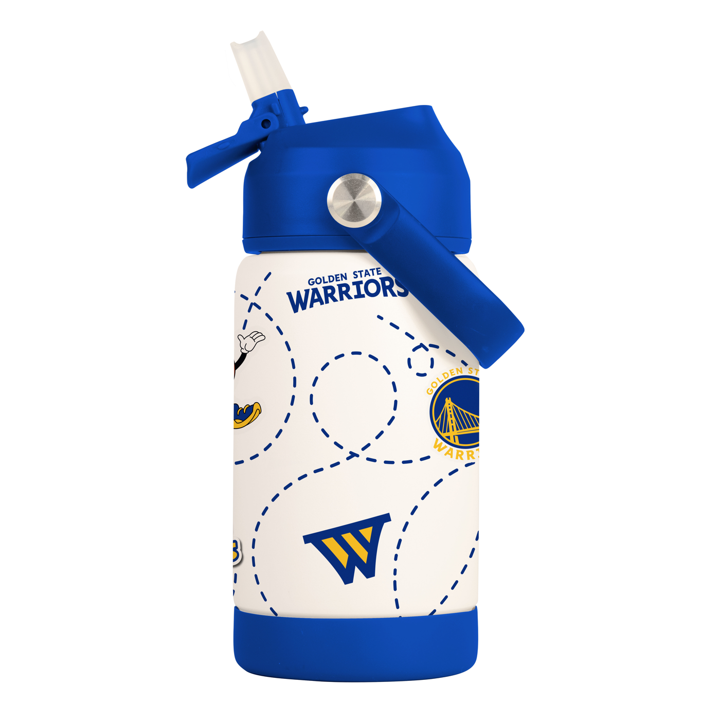 Golden State Warriors 12oz Mascot SS Kids Bottle