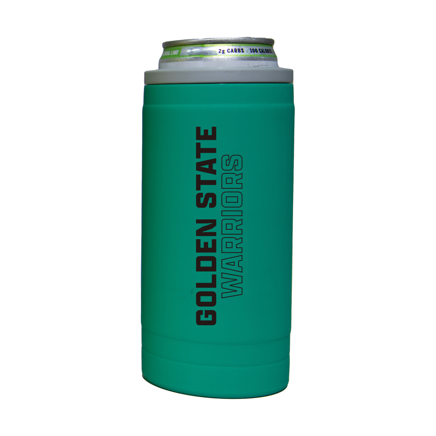 Golden State Warriors 12oz Optic Stacked Soft Touch Slim Coolie